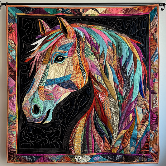Wild Spirit Quilted Blanket NCU0DK5323