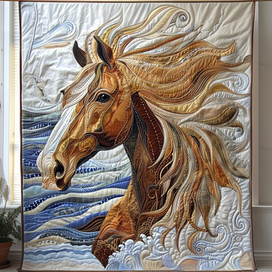 Wild Spirit Quilted Blanket NCU0DV3447