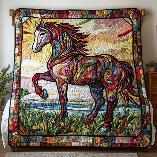 Wild Spirit Quilted Blanket NCU0PT4371