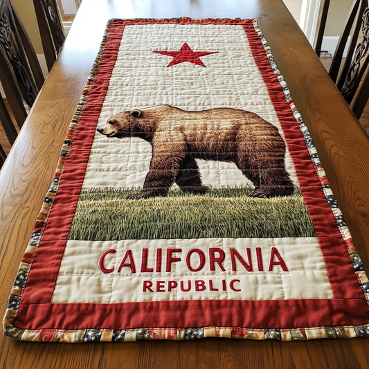 Wild Star Quilted Table Runner NCU0DK6743