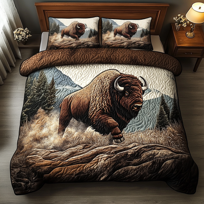 Wild Tapestry 3-Piece Quilted Bedding Set NCU0VH4590