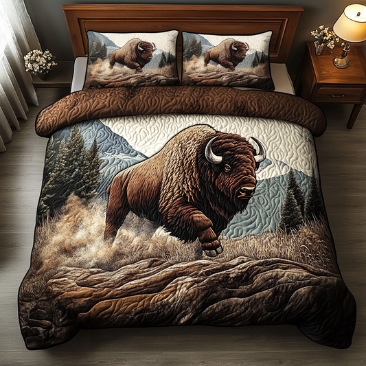 Wild Tapestry 3-Piece Quilted Bedding Set NCU0VH4590