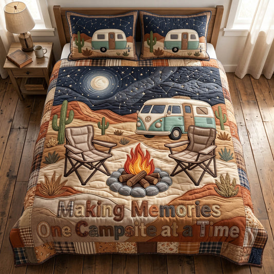 Wild Together 3-Piece Quilted Bedding Set NCU0TD2719