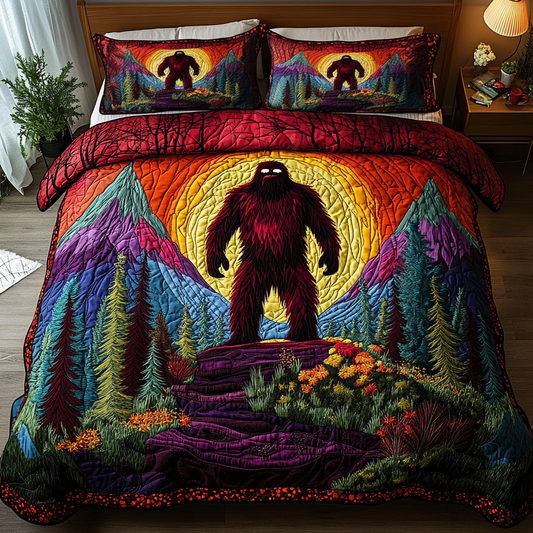 Wild Tracks 3-Piece Quilted Bedding Set NCU0DK7035