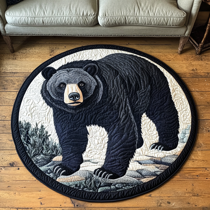 Wild Tracks Quilted Round Mat NCU0DK6528