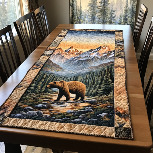 Wild Tracks Quilted Table Runner NCU0DK7170