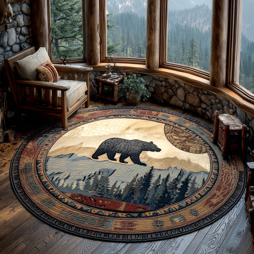 Wild Trail Round Carpet NCU0PT10509