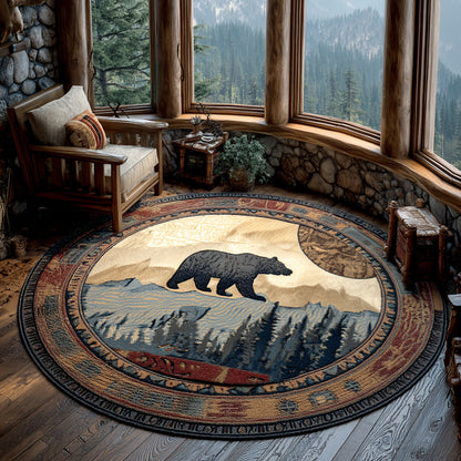 Wild Trail Round Carpet NCU0PT10509