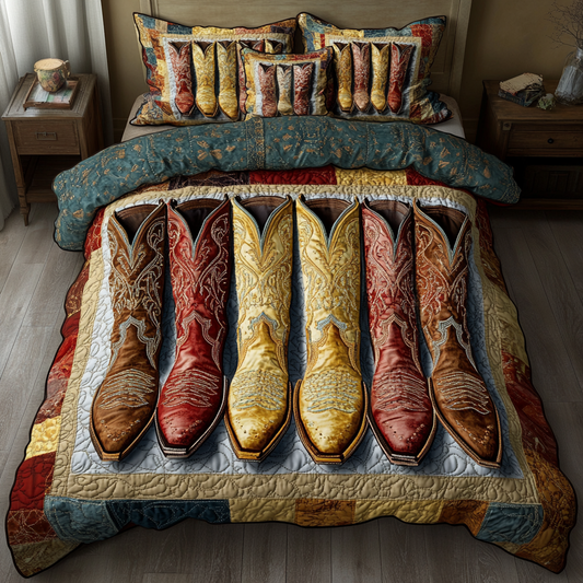 Wild Trails 3-Piece Quilted Bedding Set NCU0DK6829