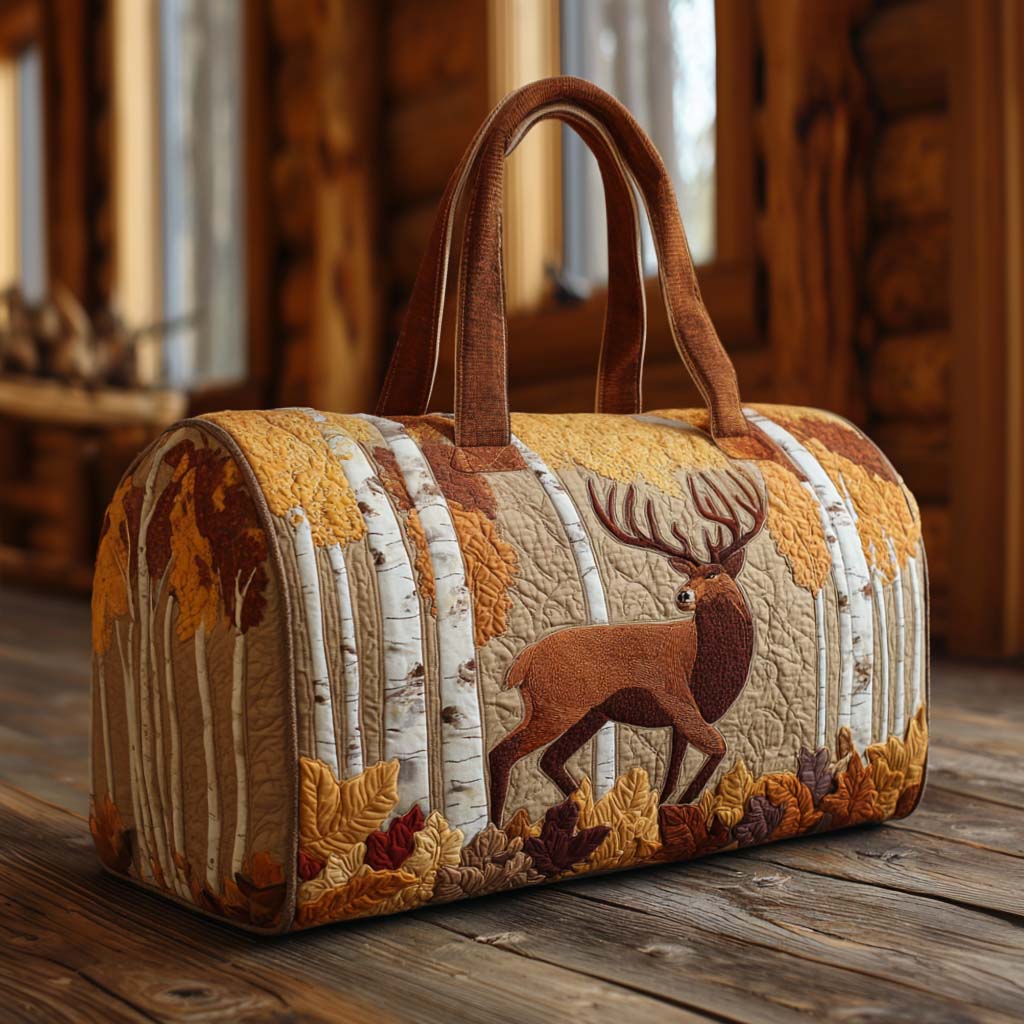 Deer Quilted Duffle Bag NCU0VT279