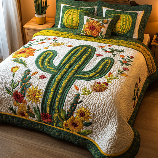 Wild West 3-Piece Quilted Bedding Set NCU0VH5992