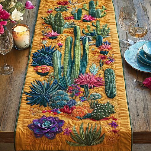 Wild West Beauty Quilted Table Runner NCU0VH2304