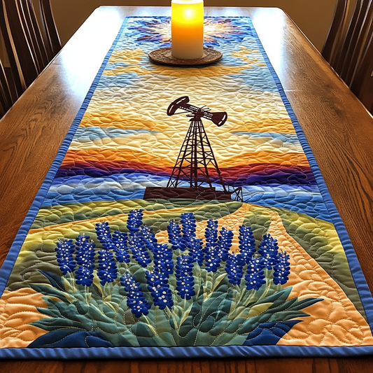 Wild West Blooms Quilted Table Runner NCU0VL2186