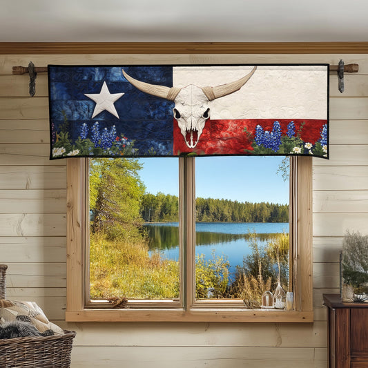 Wild West Glory Quilted Valance NCU0PT6333