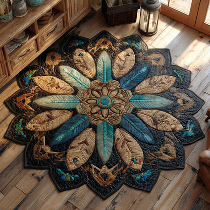 Wild West Heritage Custom Shape Area Rug NCU0PT11572