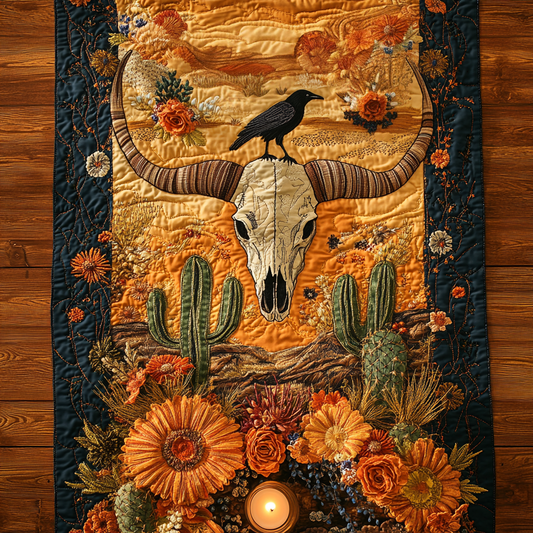 Wild West Quilted Table Runner NCU0VH2682