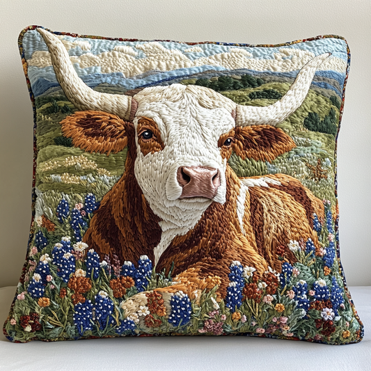 Wild West Spirit Quilted Pillow Case NCU0DV5181