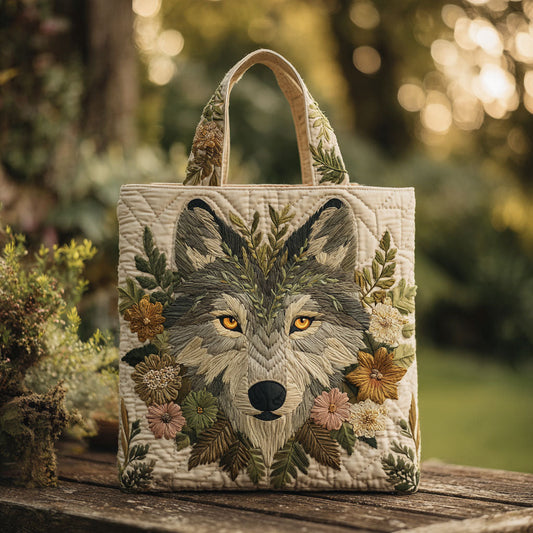 Wild Whisper Quilted Tote Bag NCU0TV157