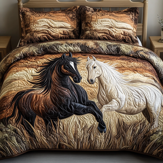 Wild Winds 3-Piece Quilted Bedding Set NCU0VH2072