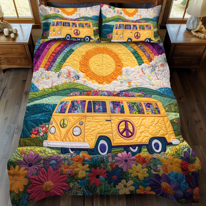 Wild and Free 3-Piece Quilted Bedding Set NCU0VL667
