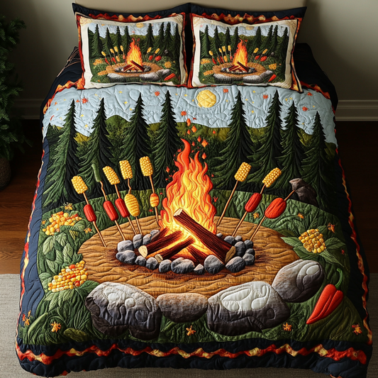 Wilderness Bliss 3-Piece Quilted Bedding Set NCU0DK6218