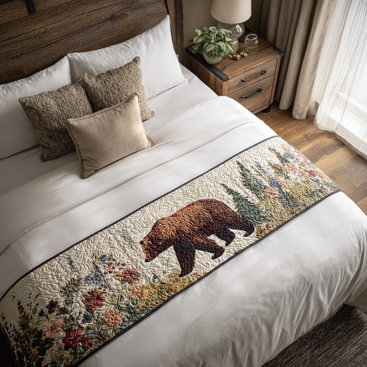 Wilderness Lodge Quilted Bed Runner NCU0PT8388