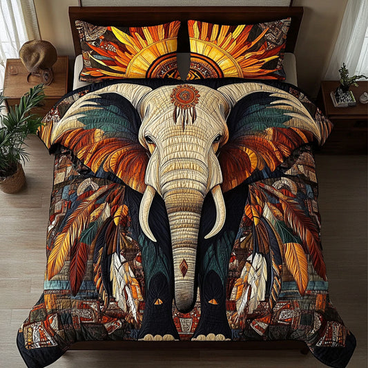 Wilderness Majesty 3-Piece Quilted Bedding Set NCU0PT7281