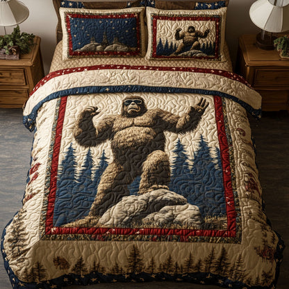 Wilderness Patriot 3-Piece Quilted Bedding Set NCU0PT7735