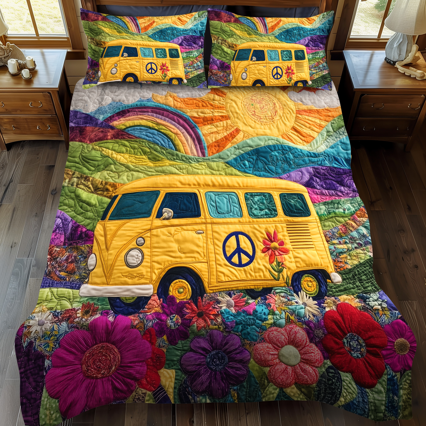 Wilderness Retreat 3-Piece Quilted Bedding Set NCU0VL663