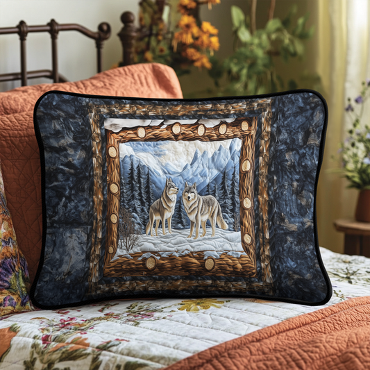 Wilderness Spirit Quilted Bedding Pillow Case NCU0DK5692