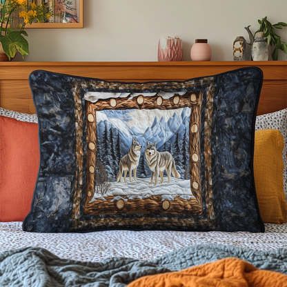 Wilderness Spirit Quilted Bedding Pillow Case NCU0DK5692