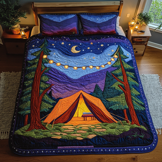 Wilderness Vibes 3-Piece Quilted Bedding Set NCU0DK7078