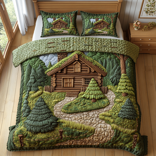 Wilderness Warmth Quilted Bedding Set NCU0DV2716