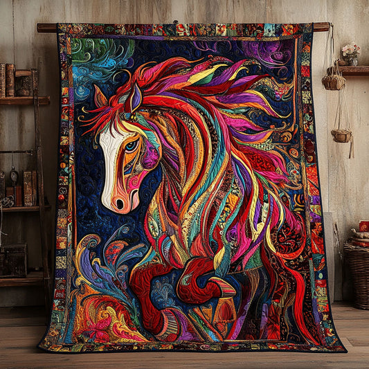 Wildfire Run Quilted Blanket NCU0PT4372