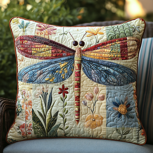 Wildflower Flight Quilted Pillow Case NCU0PT6906