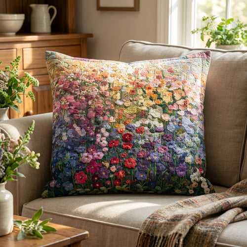 Wildflower Song Quilted Pillow Case NCU0TV146