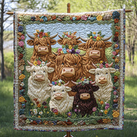 Wildflower Bliss Quilted Blanket NCU0VH1667