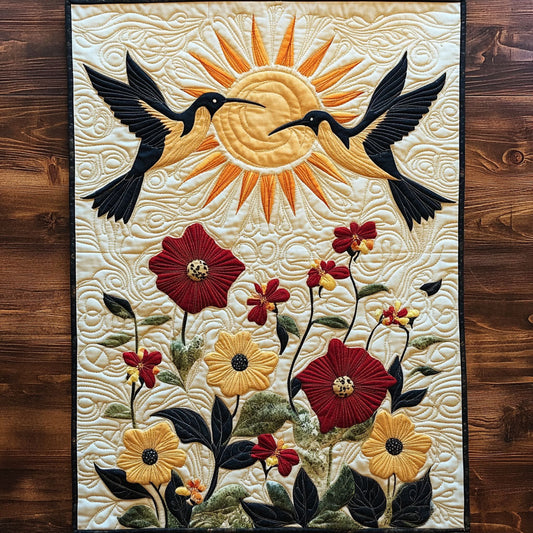 Wildflower Dance Quilted Table Runner NCU0PT6745