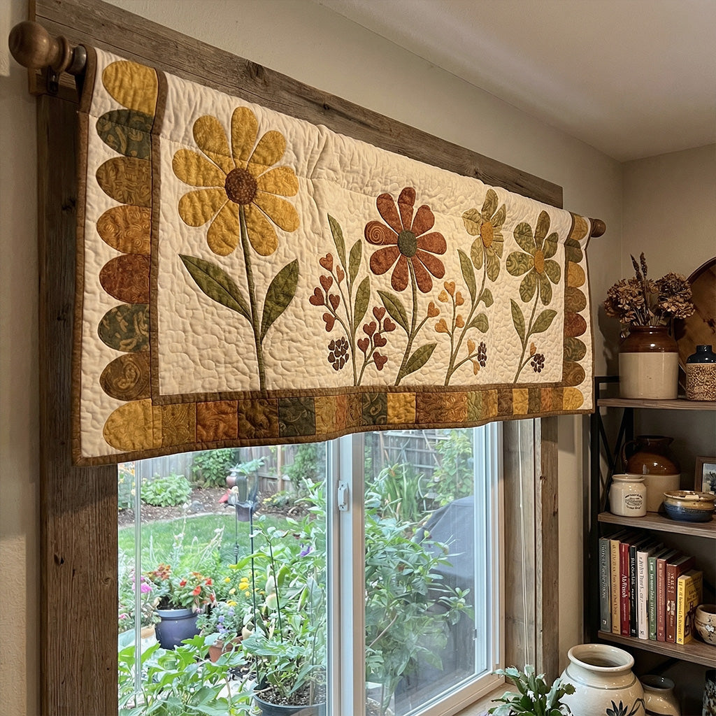 Wildflower Delight Quilted Valance NCU0PT11507