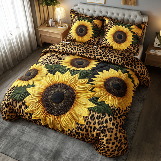 Wildflower Dream 3-Piece Quilted Bedding Set NCU0DK6200