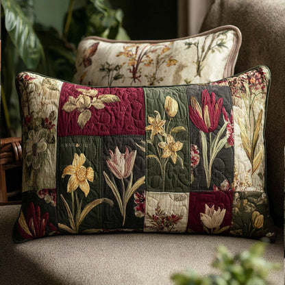 Wildflower Dreams Quilted Bedding Pillow Case NCU0PT11284