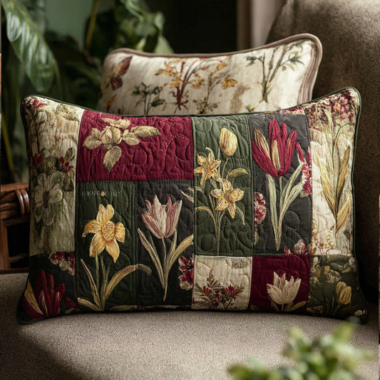 Wildflower Dreams Quilted Bedding Pillow Case NCU0PT11284