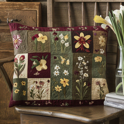 Wildflower Dreams Quilted Bedding Pillow Case NCU0PT8210