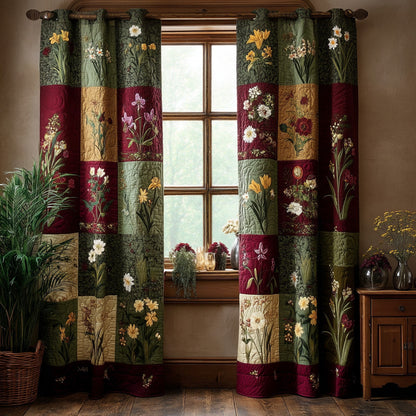 Wildflower Dreams Quilted Curtains NCU0PT11231