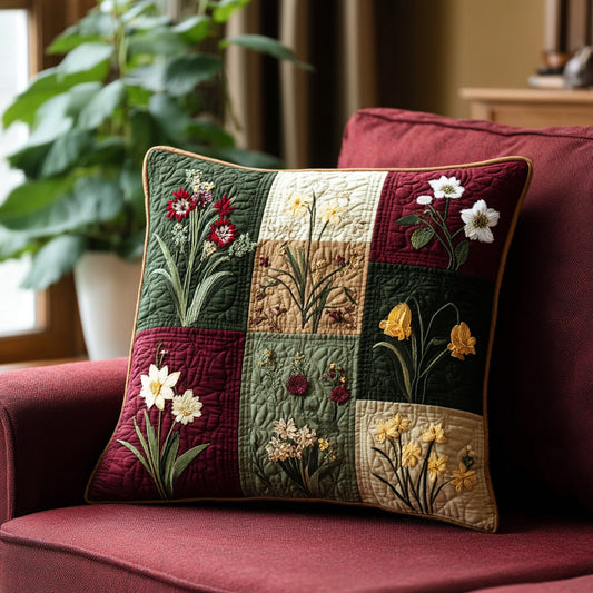 Wildflower Dreams Quilted Pillow Case NCU0PT11283