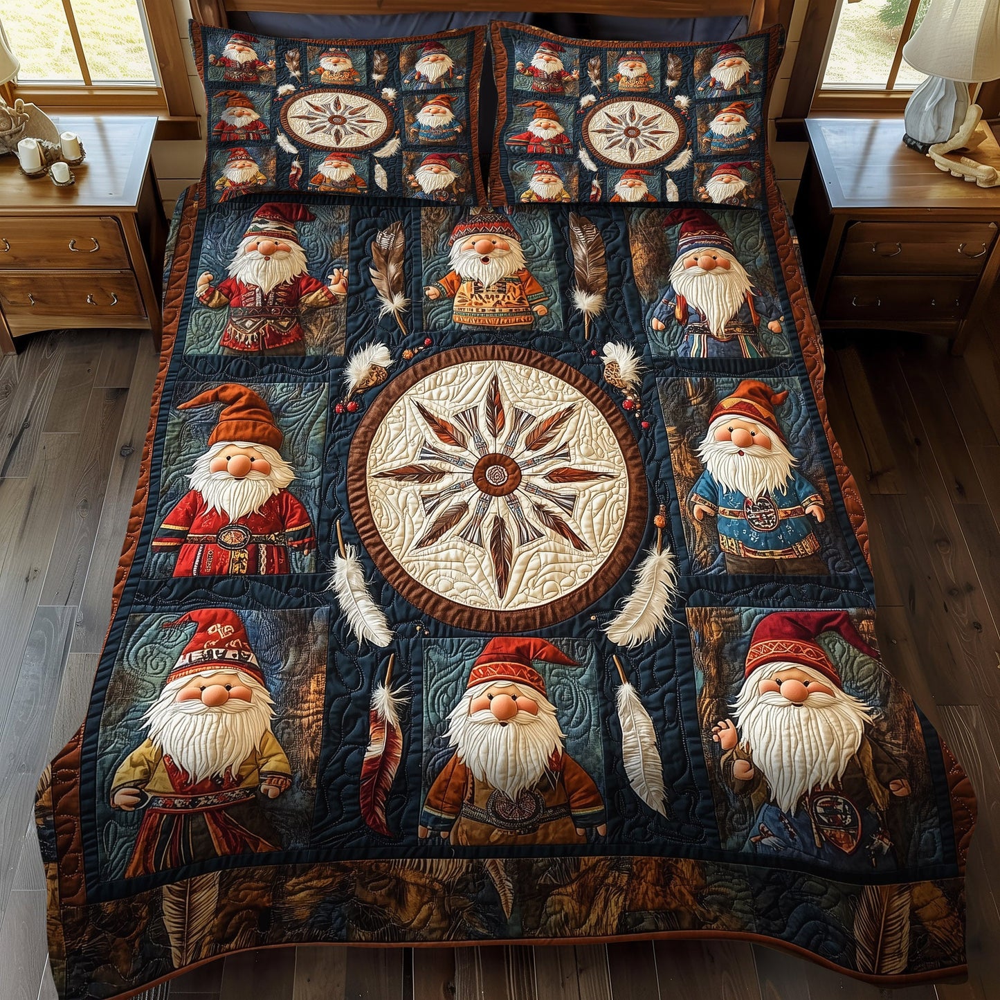 Wildflower Guardian 3-Piece Quilted Bedding Set NCU0PT2859