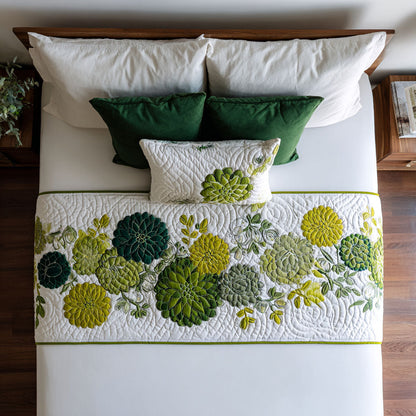 Wildflower Lullaby Quilted Bed Runner NCU0PT11172