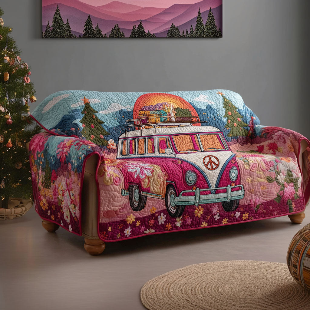 Wildflower Road Quilted Sofa Cover NCU0PT10048
