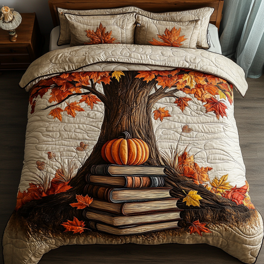 Wildflower Story 3-Piece Quilted Bedding Set NCU0DK9307