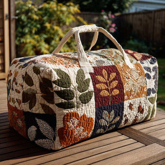 Wildflower Waltz Quilted Duffle Bag NCU0PT8940